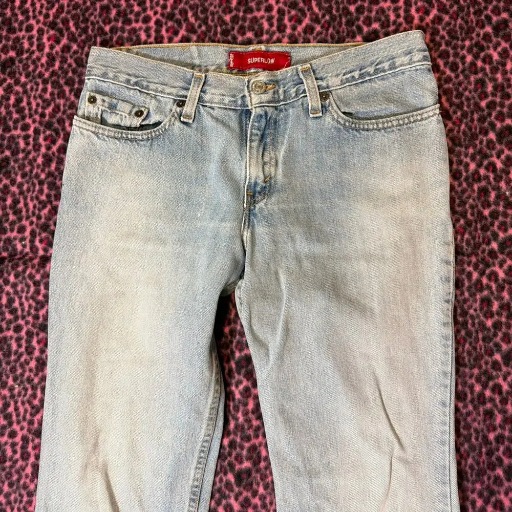 Y2k Levi's 518 Super Low Bootcut Jeans - Picture 5 of 8